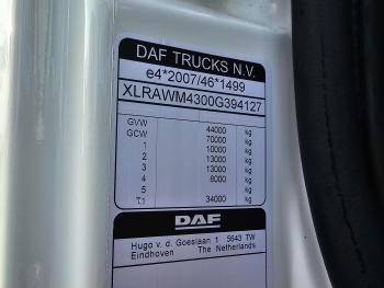 CF 530 8x4-4 / FASSI 27.5 t/m CRANE + TIPPER